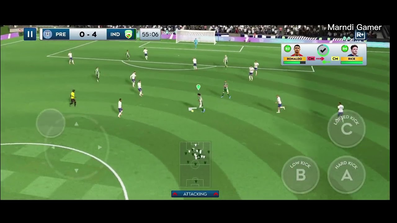 DLS26 ll Dream league live ll full skill, dribbling match 😈 ll @marndigamerdls26 
