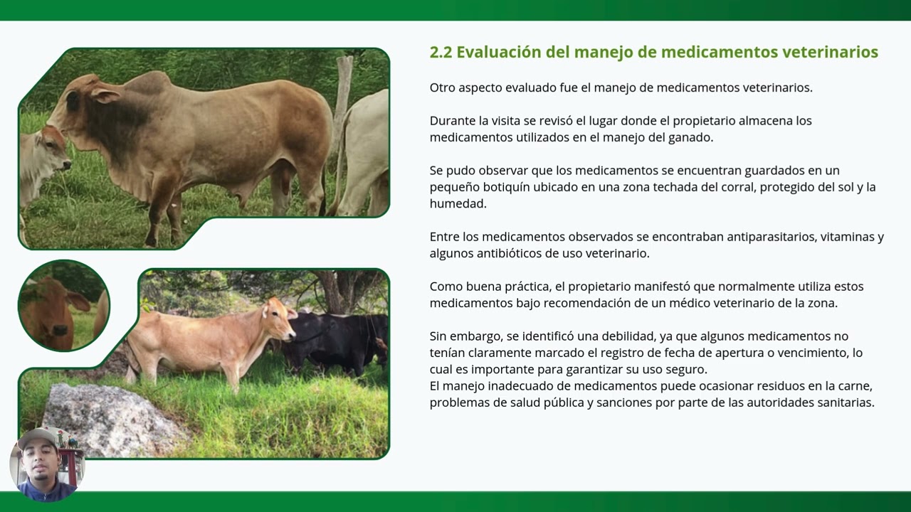 Presentación - visita. Buenas practicas ganaderas en producción de carne