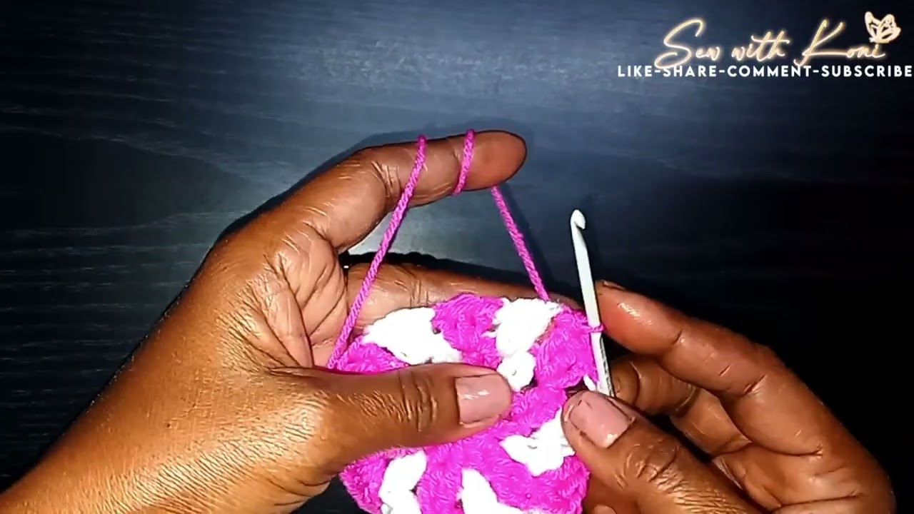 Very easy gorgeous crochet 🌸💚🌼pattern #viral #crochetpatterns #asmr #flowers  