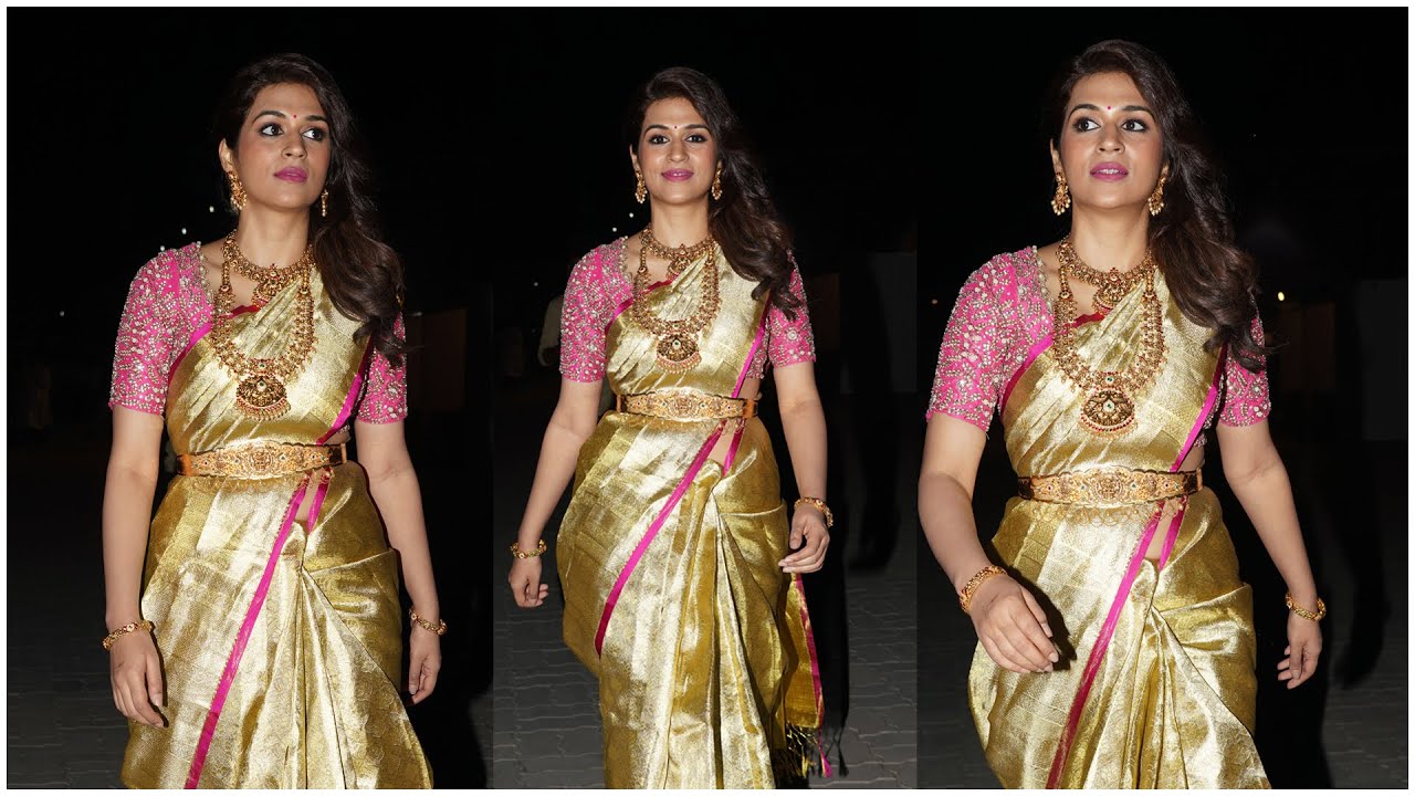 Actress Shraddha Das Most Beautiful Looks at Bridal Fashion Show Event | TFPC
