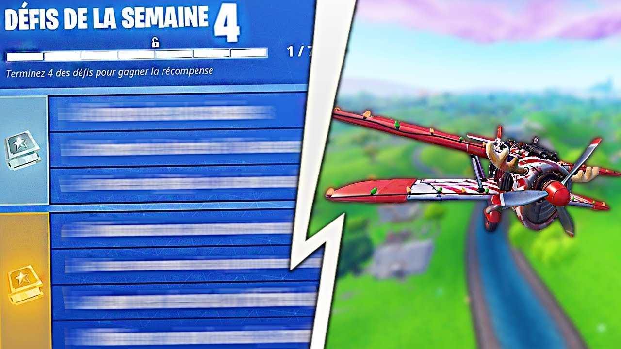Les Défis de la Semaine 4 de Saison 7 de Fortnite Battle Royale !