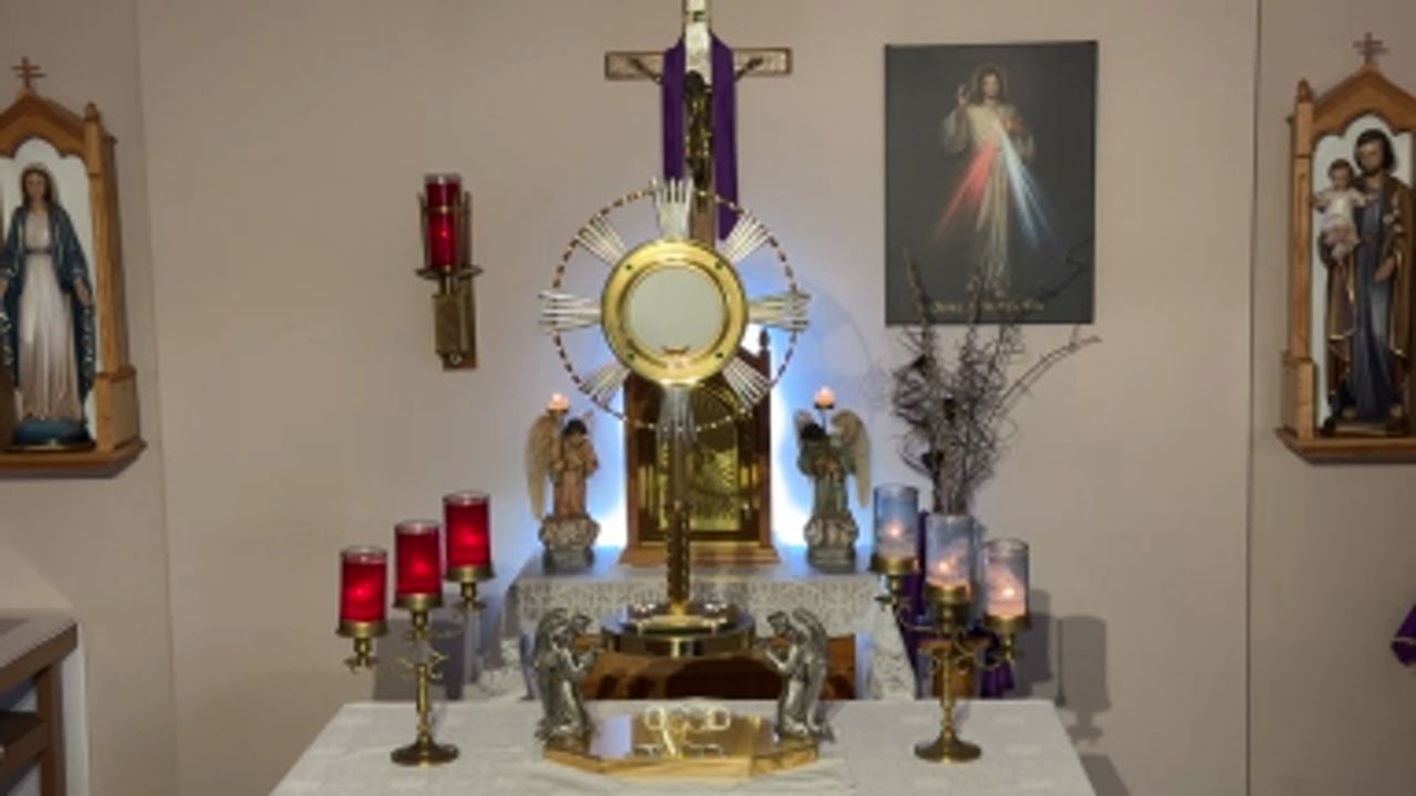 LIVE Eucharistic Adoration - Sisters of Divine Mercy