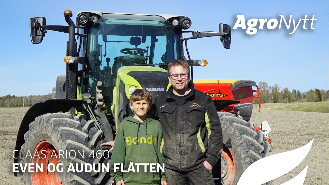 CLAAS ARION 460 og Lemken Rubin 9/300 | Audun Flåtten