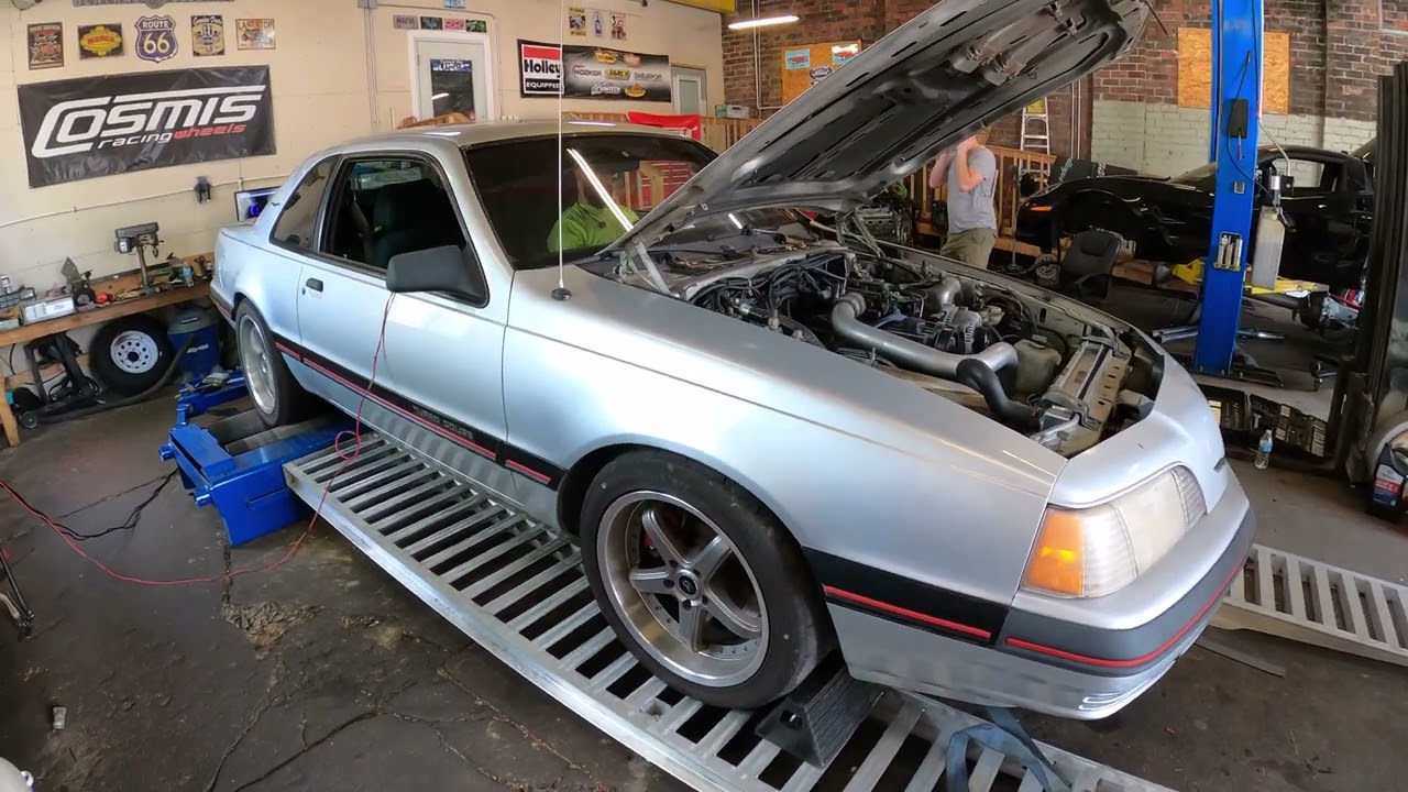 1987 Ford Thunderbird Turbo Coupe - Dyno