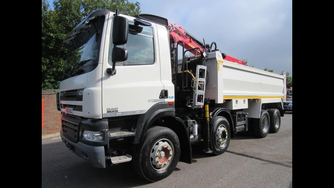DAF CF 85 GRAB LOADER WALKROUND
