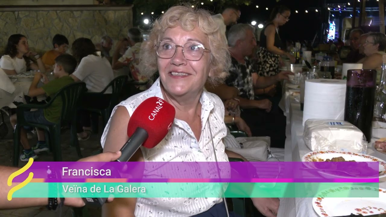 Anem de Festa: Sopar del Bou de les Festes Majors de la Galera