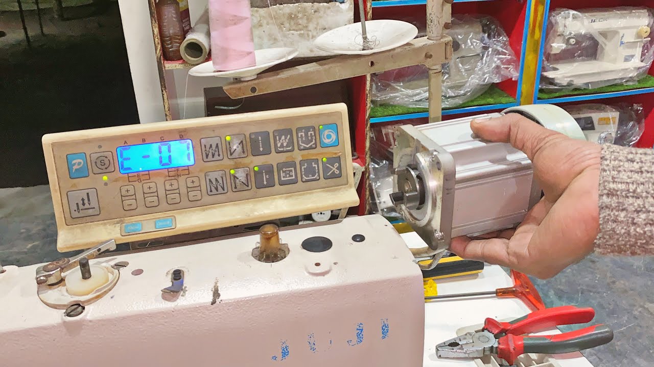 Error 07 Upper Panel Sewing Machine|Upper Panel E-07 Error Sewing Machine