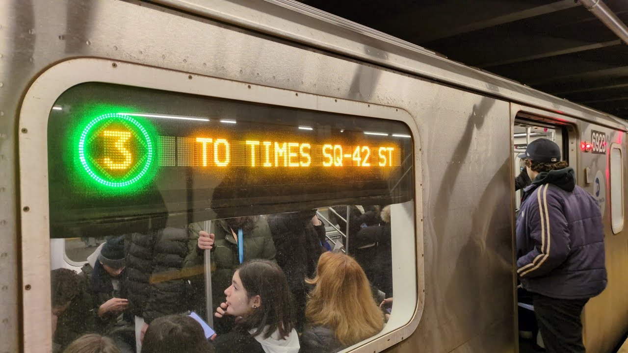 NYC Subway: R142 Special Event Trains on the 3 Line