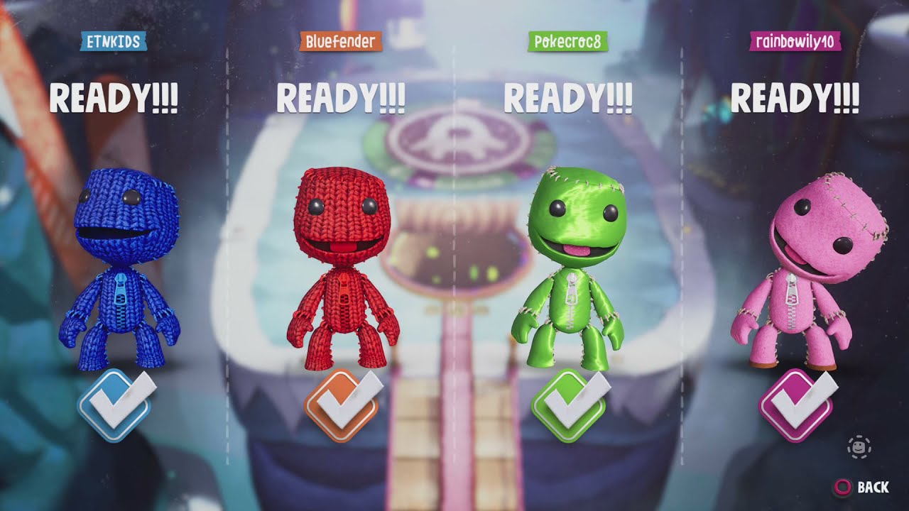 Sackboy: A Big Adventure PS5 Gameplay | 4 - Player Co-Op - Playthrough 5 (No Commentary)