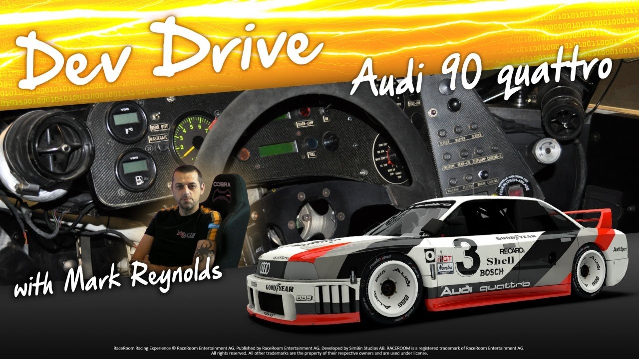RaceRoom Racing Experience: Audi 90 quattro Dev Drive