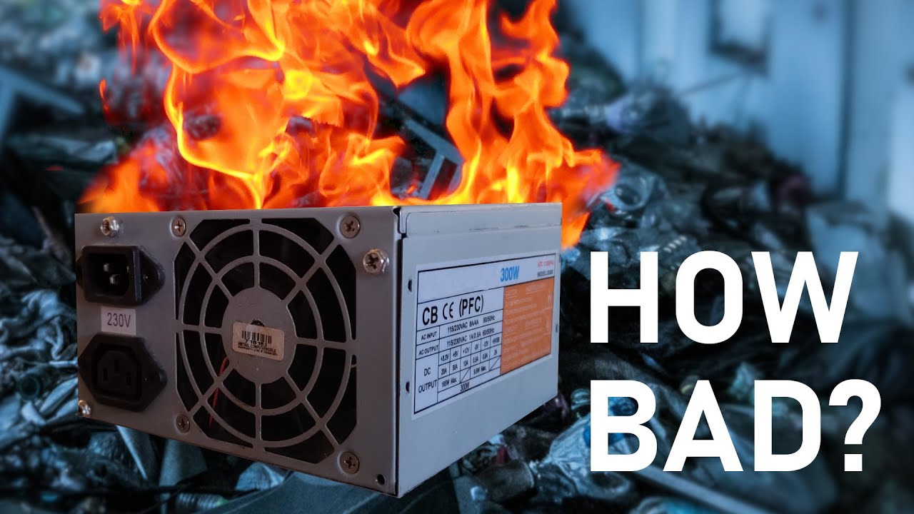 How bad is a cheap power supply?