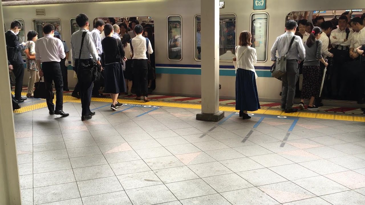 【混雑度日本一】東西線朝ラッシュ