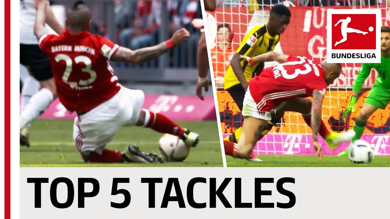 Arturo Vidal - The King's Best Tackles