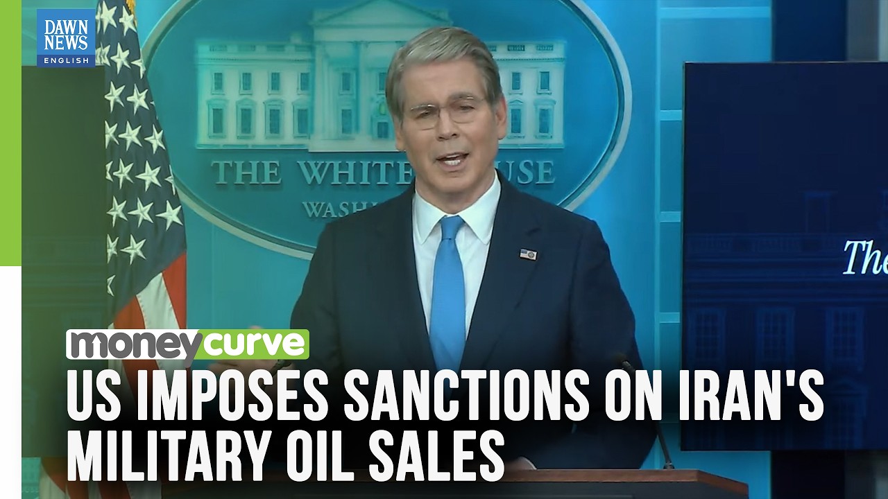 US Imposes Fresh Sanctions on Iran's Military Oil Sales, Treasury says | Dawn News English