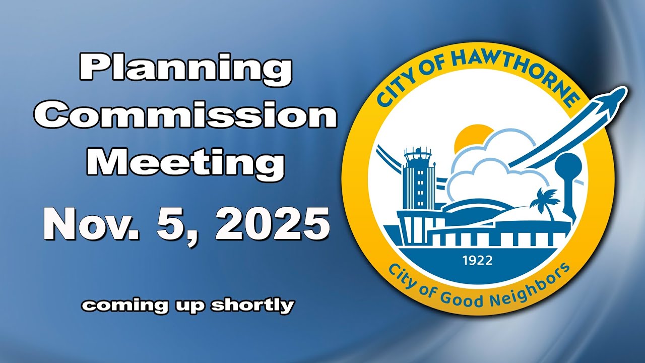 Planning Commission Meeting 11/5/25