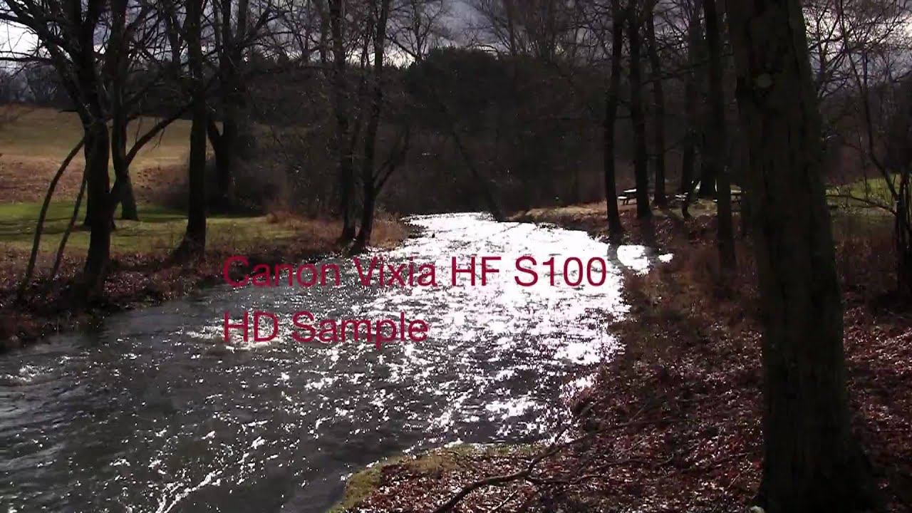 Canon Vixia HF S10 / S100 Full HD Sample