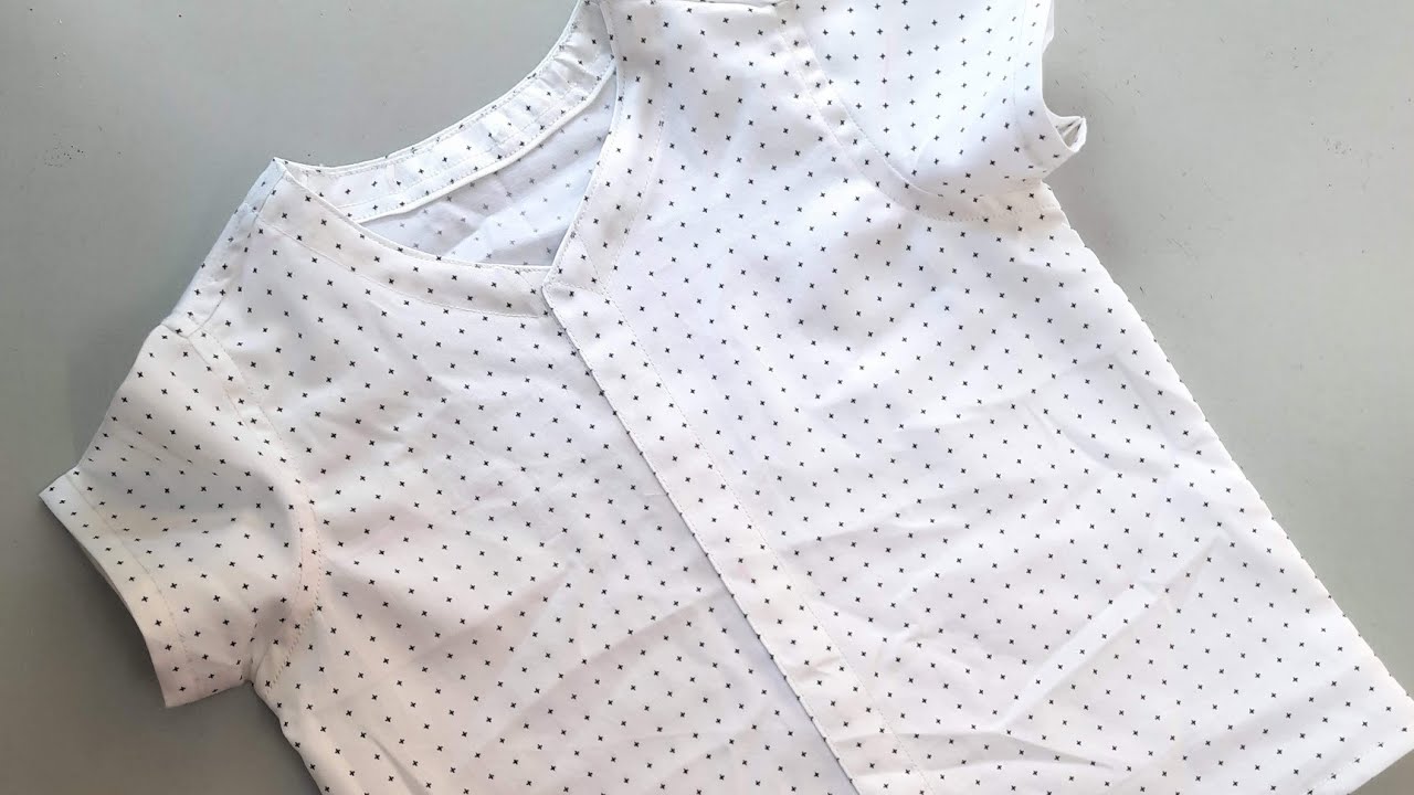 Baby Boy Shirt Cutting And Stitching Step By Step || Baby Boy Dress Shirt