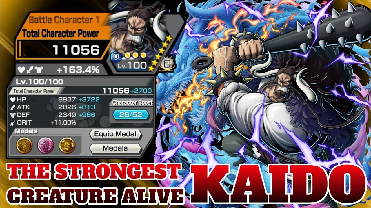 Геймплей Кайдо | One Piece Bounty Rush | OPBR