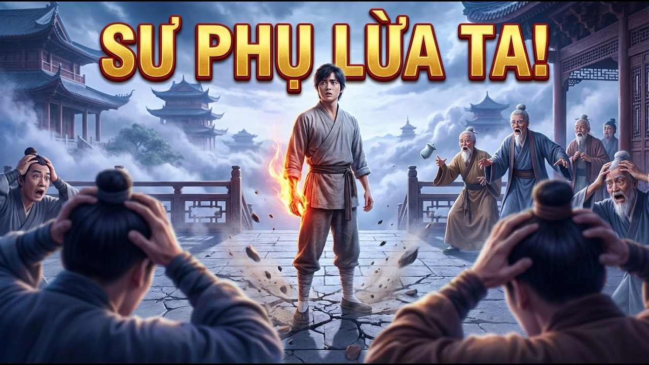 3 sư phụ lừa ta là phế vật, xuống núi thi đấu mới biết mình vô địch thiên hạ! 😱