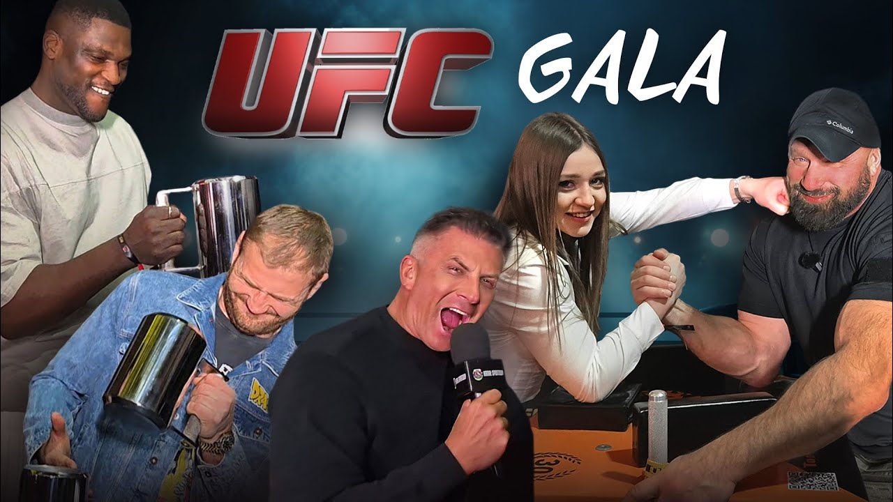 GALA UFC - Challenge Show i siłowanie na rękę z najlepszymi fighterami!