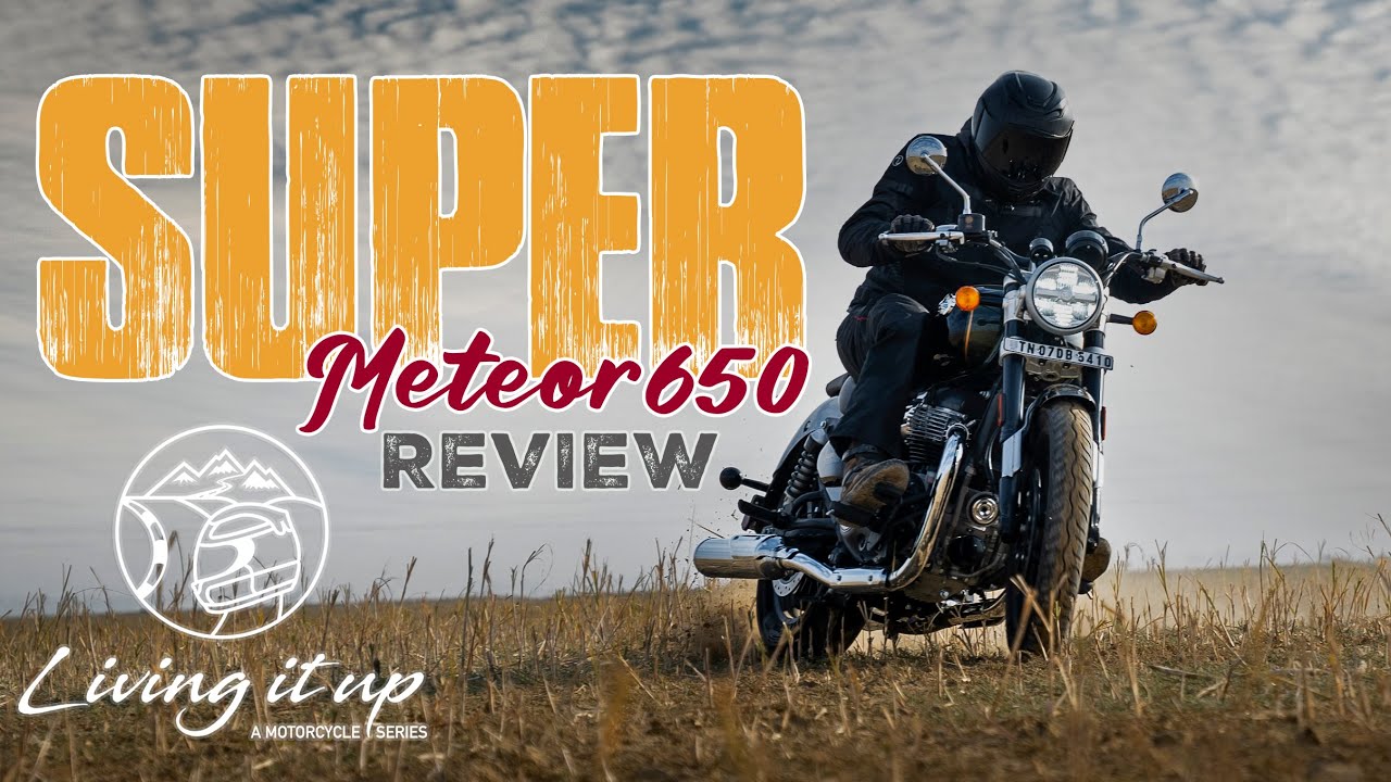 Обзор Royal Enfield Super Meteor 650 | Официальный сайт Сагара Шелдекара | 4K