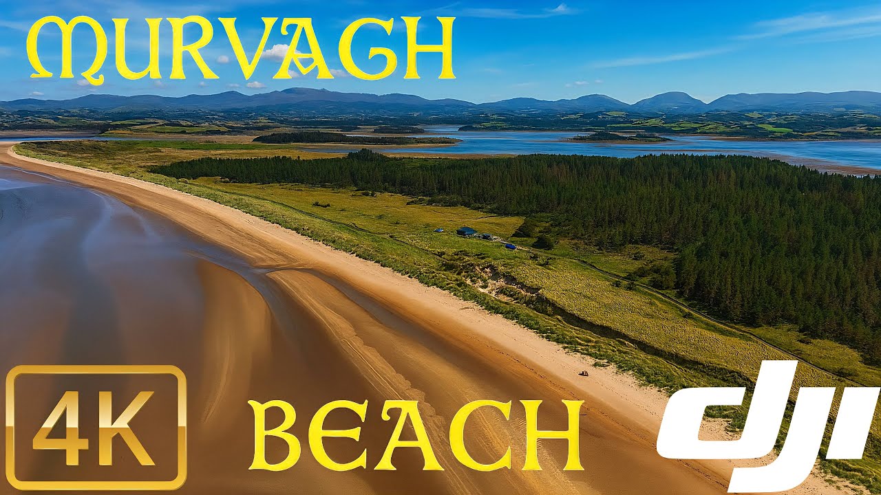 Murvagh Beach Coastal Escape 🌊 | Hidden Gem on Ireland's Wild Atlantic Way #drone #dji #fpv