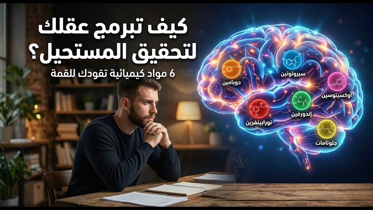شفرة المستحيل: كيف تبرمج كيمياء دماغك لتحقيق أهدافك الكبرى؟