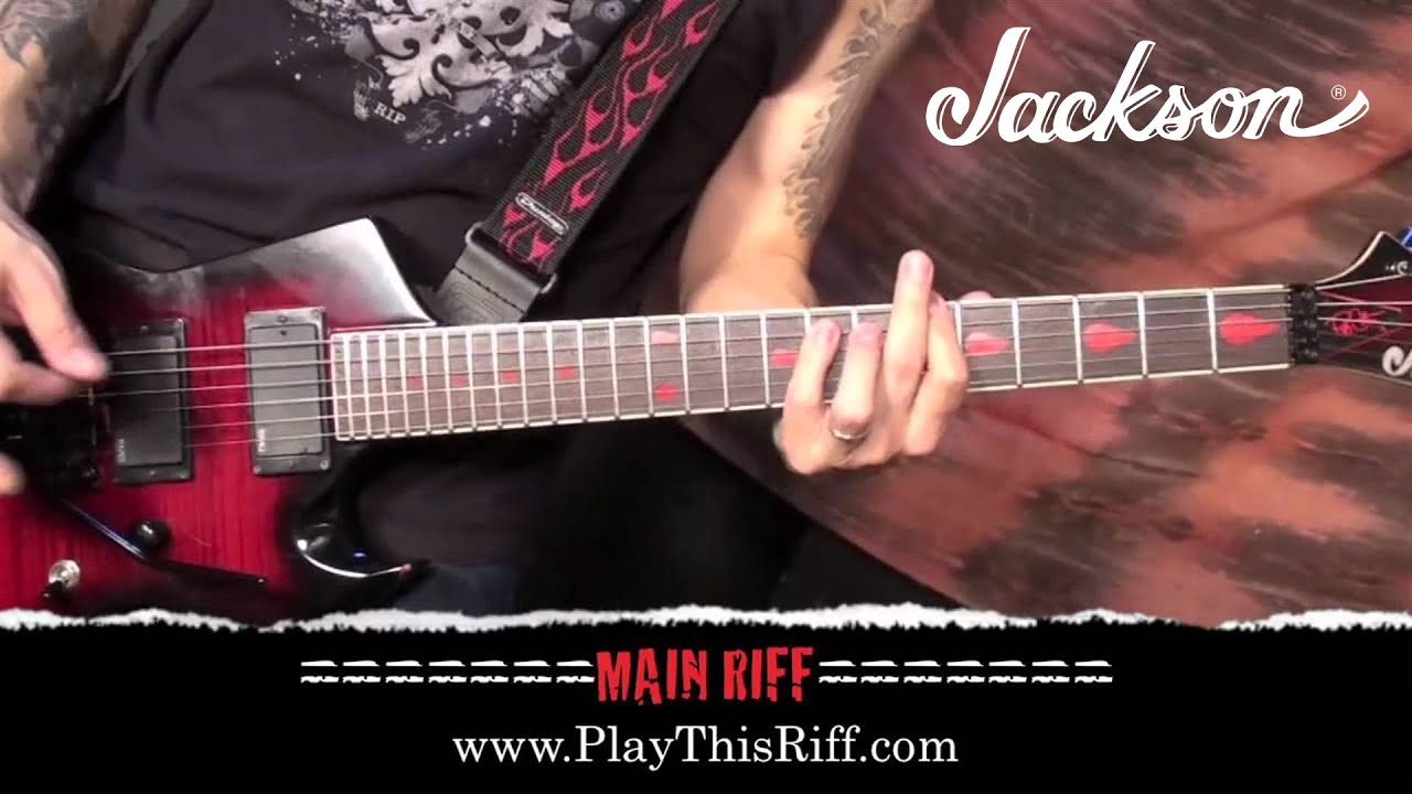 Rob Cavestany Teaches Death Angel Riffs | Jackson Guitars