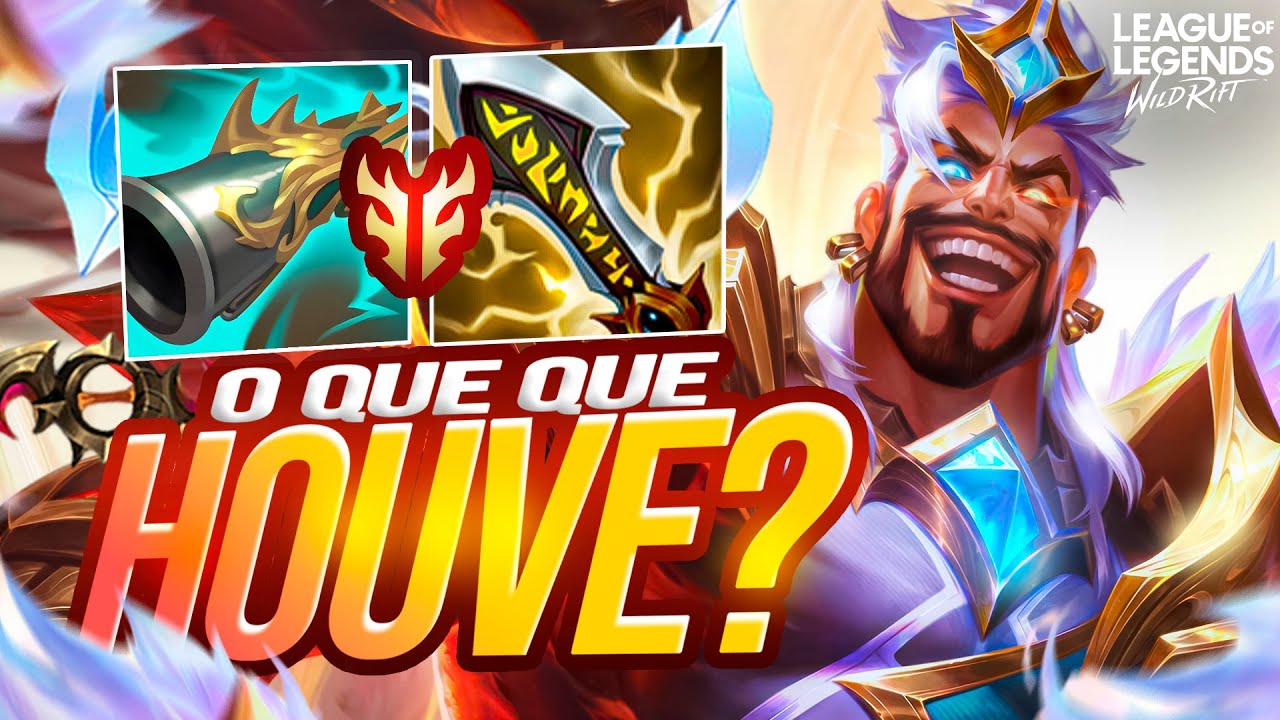 DRAVEN TÁ INSANO NA NOVA SEASON | LoL Wild Rift