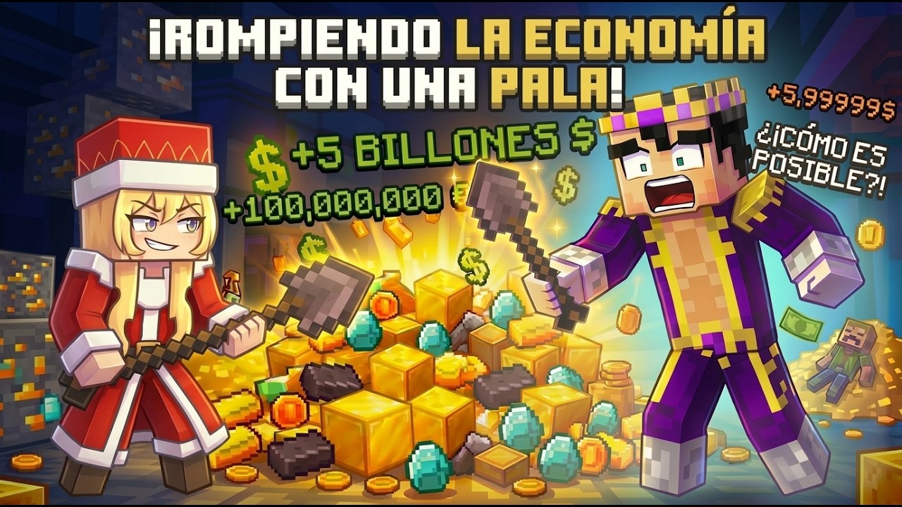 ¡ROMPÍMOS la Economía de Servidores SOLO con una PALA!😱💸