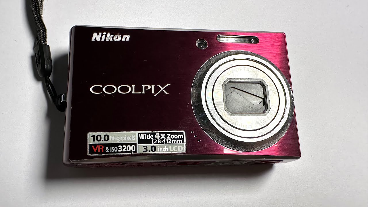Nikon CoolPix S610 Red Digital Camera