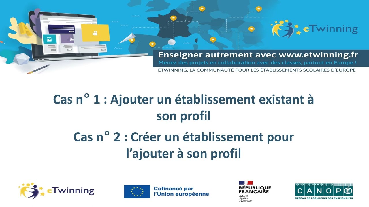 Ajouter un établissement à son profil (3)