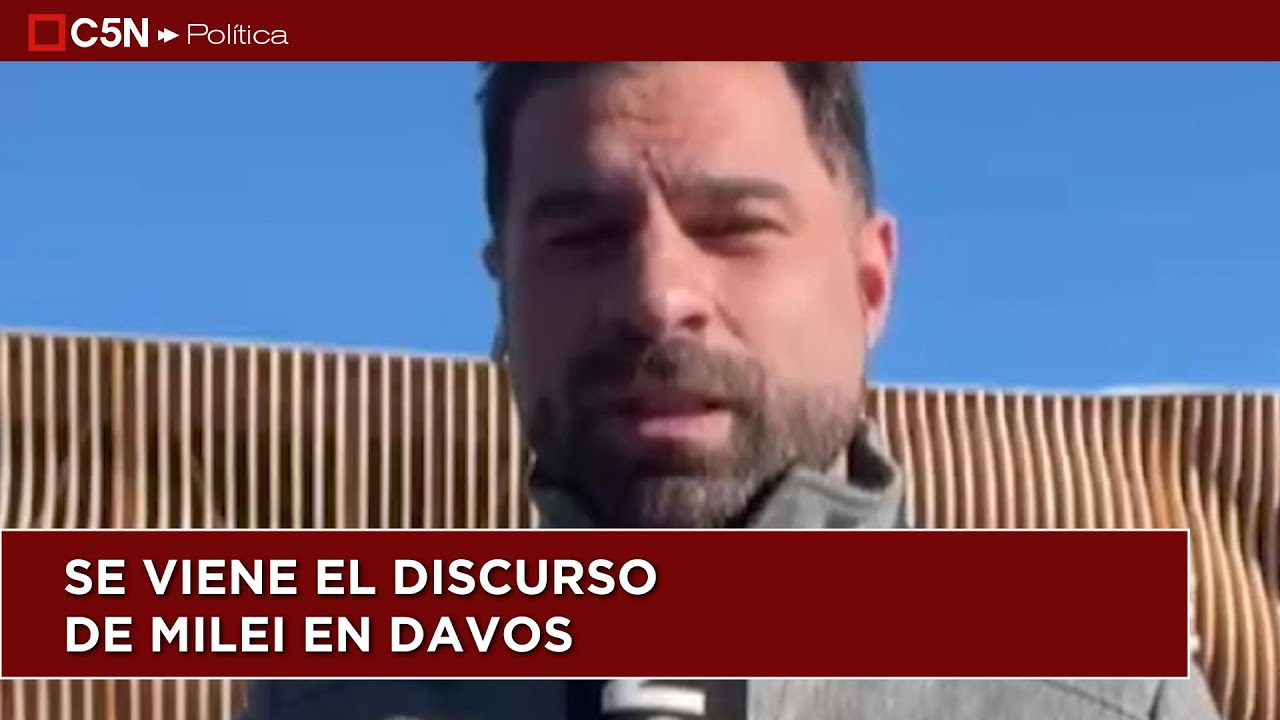 Se viene el DISCURSO de MILEI en DAVOS: los DETALLES
