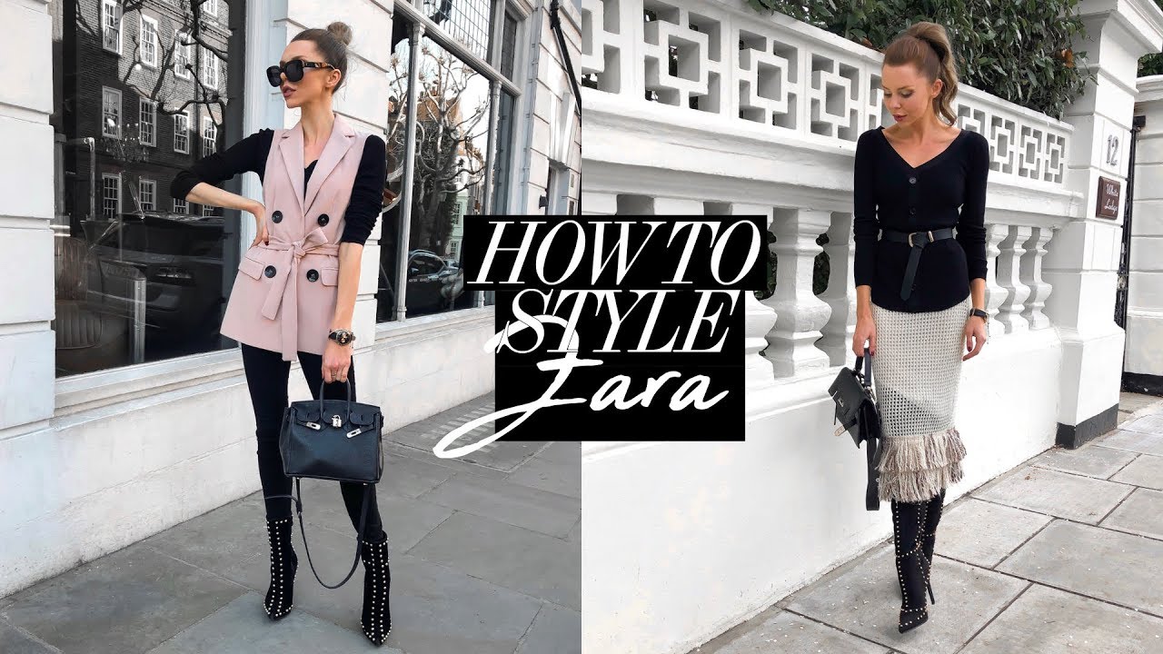 ZARA HAUL & TRY ON // March 2019 // Transitional styling Winter to Spring!