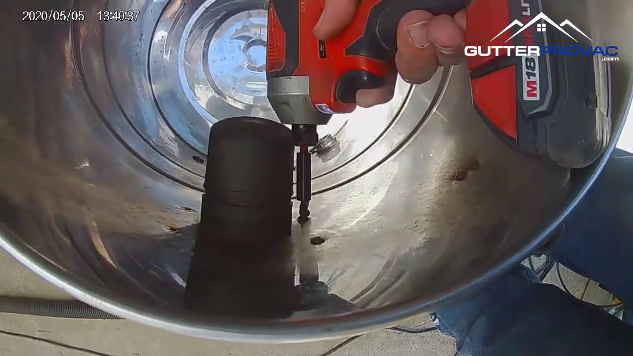 How to install the cyclonic inlet onto the Gutter Pro Vac system.  It's a game changer !
