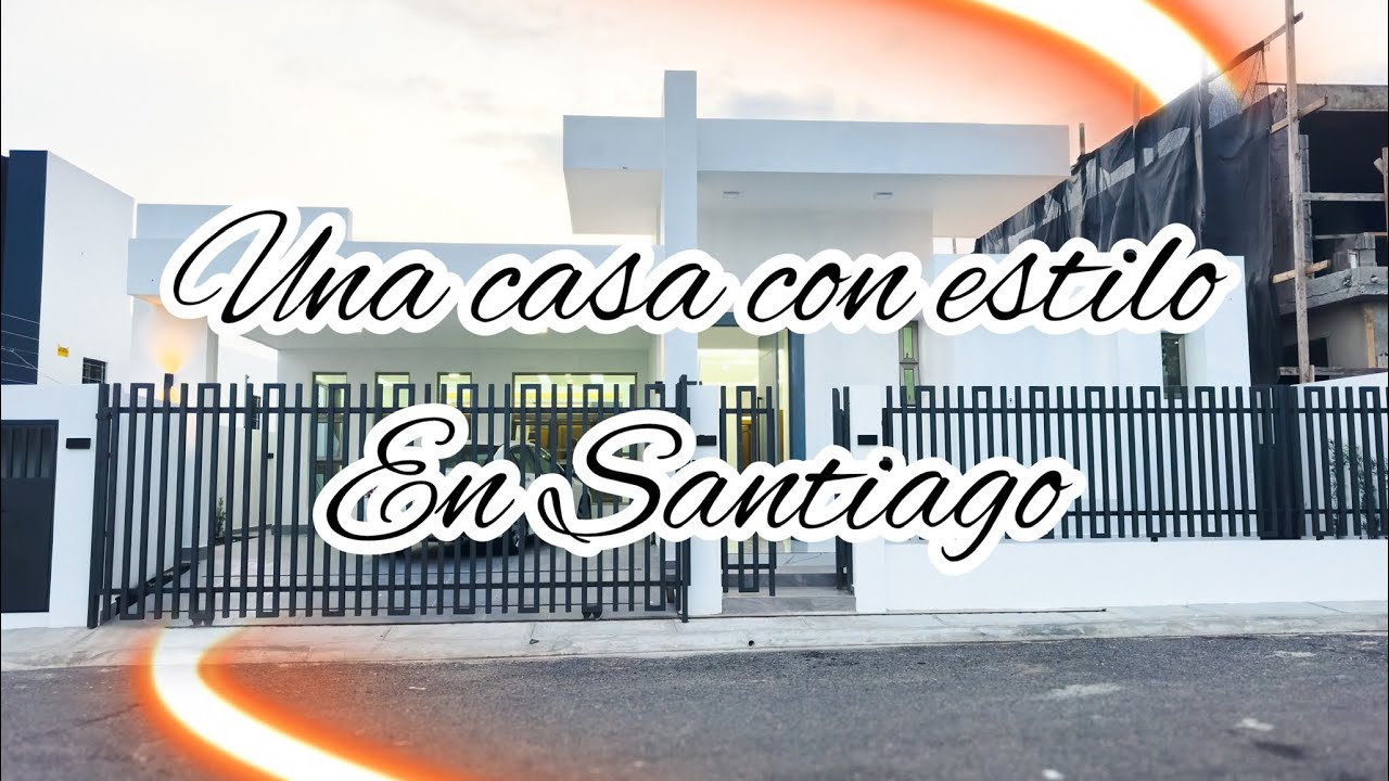 HOUSE TOUR- DE ESTA CASA DE UN NIVEL EN SANTIAGO DE LOS CABALLEROS, ESTA ES UNA CASA CON ALTURA😍