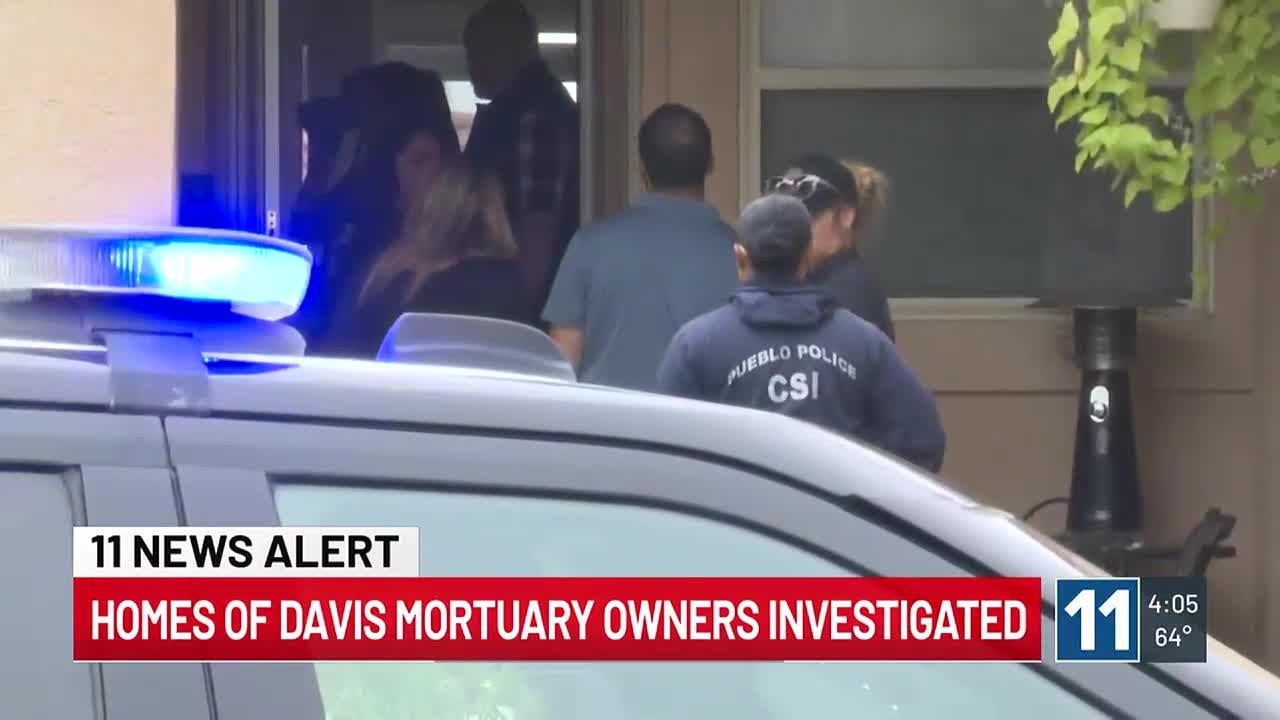 CBI executing search warrants at homes of Davis Mortuary owners