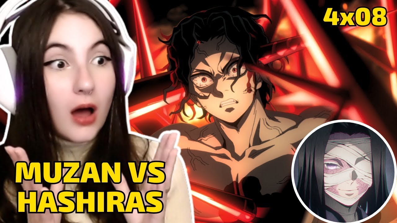 REACT DEMON SLAYER | Season 04 ep 08 (Reação Completa)