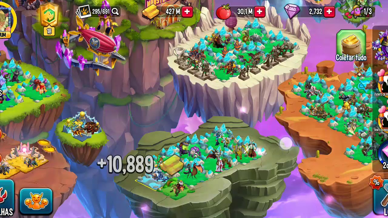 Novo mítico Monster legends e dicas para conseguir!!❤️✨