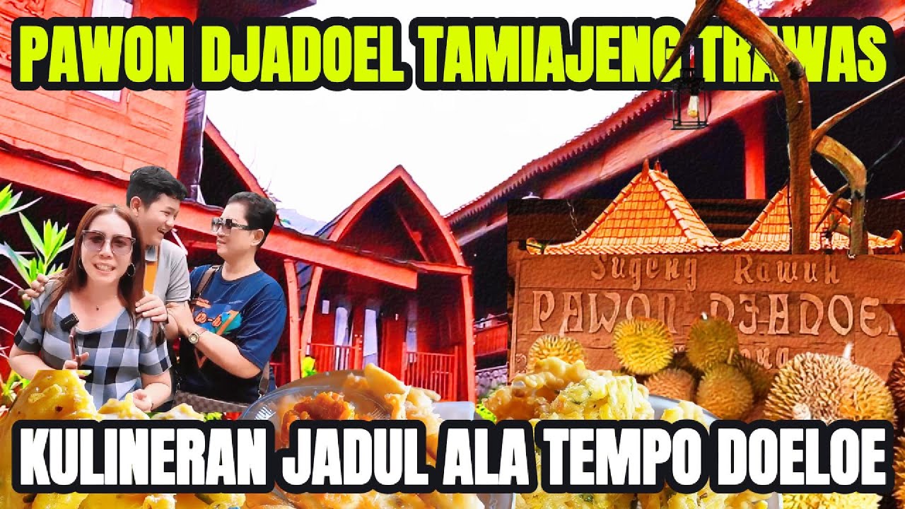 PAWON DJADOEL TAMIAJENG RESTO, CAFE & COTTAGES TRAWAS MOJOKERTO, JADUL BANGET ADA CABINNYA JUGA
