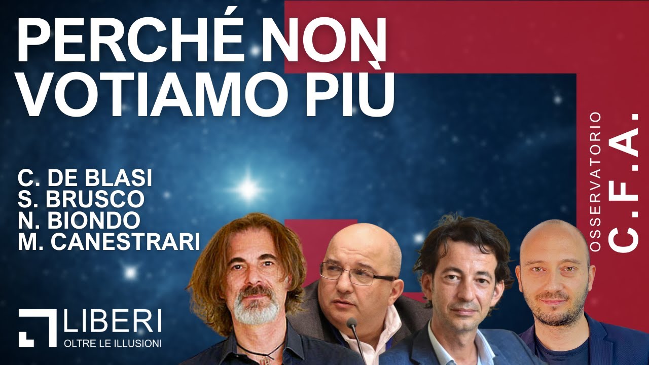 Perch&eacute; non votiamo pi&ugrave; (con Sandro Brusco)