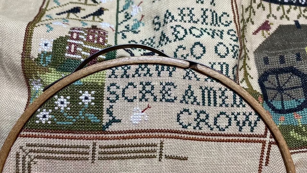 FlossTube #31 | Sewing Method in a Hoop