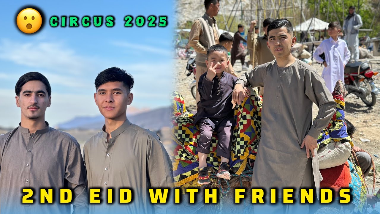 Daniyal and Mubashir bhai fell from the camel 😂 || 2nd Eid Circus With Friends 💓 || Asgharz Vlog ✌️
