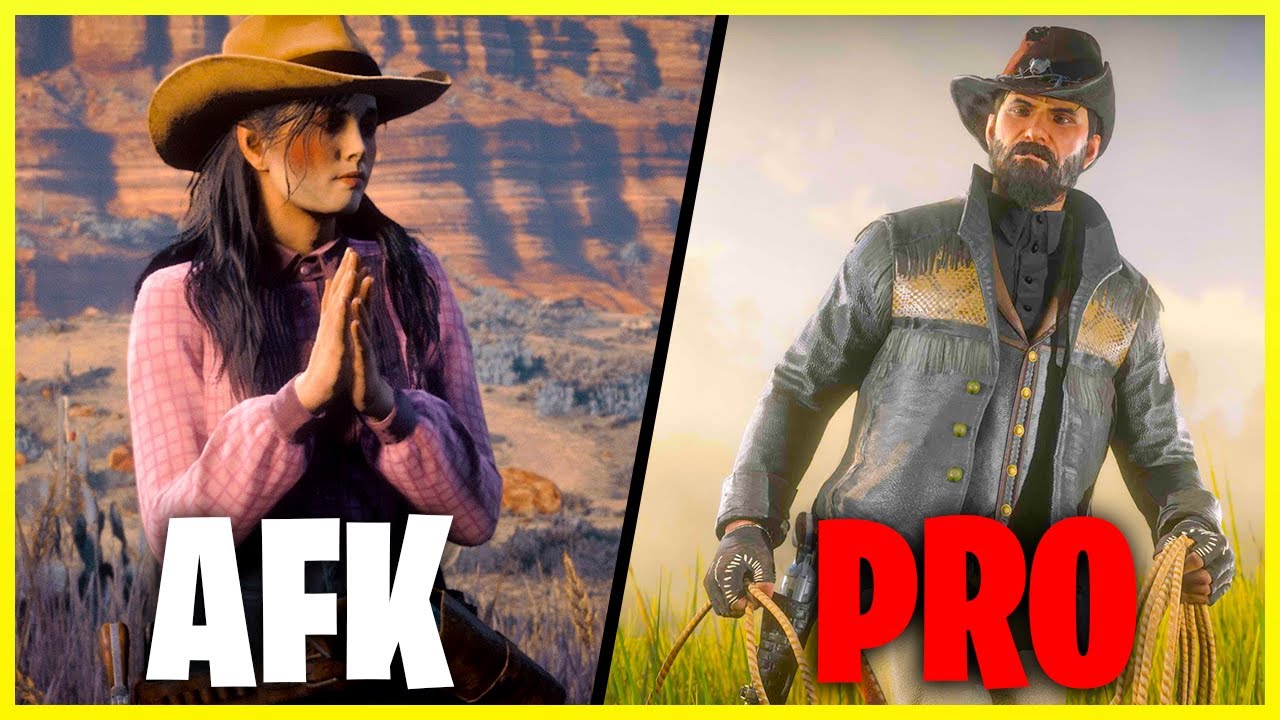 AFK VS SPEEDRUNER - CO SIĘ BARDZIEJ OPŁACA | RED DEAD ONLINE NA 100%