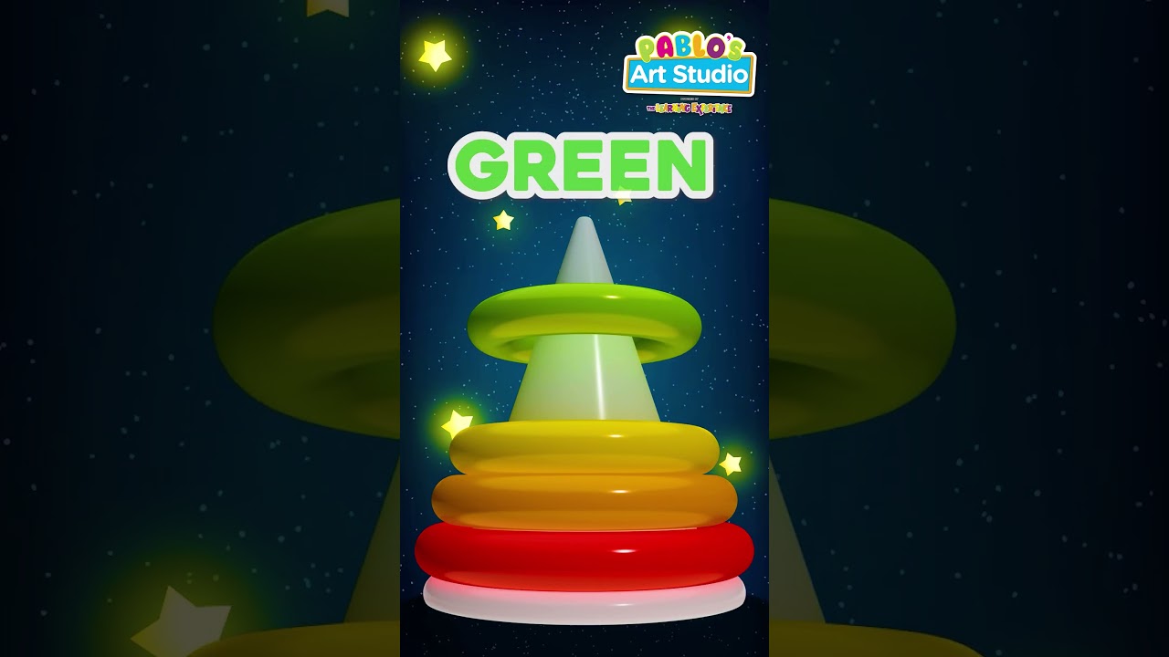 🌈Learn Colors with Rainbow Rings🌈Red, Orange, Yellow, Green, Blue, Purple! 🔴🟠🟡🟢🔵🟣 