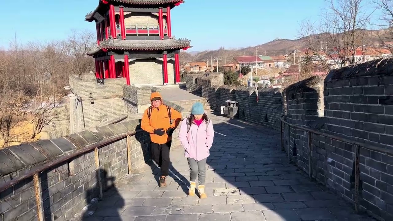 Great Wall of China (Hushan) in Dandong