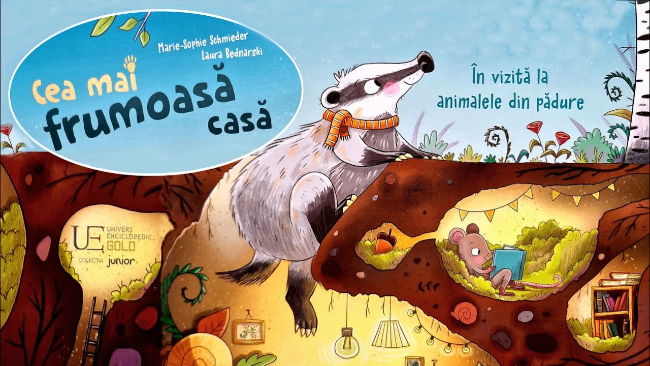 Cum trăiesc animalele din pădure? | Cea mai frumoasă casă (ed.UE) | #povesti pentru copii