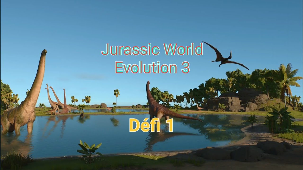 Jurassic World Evolution 3 1er Défi PS5