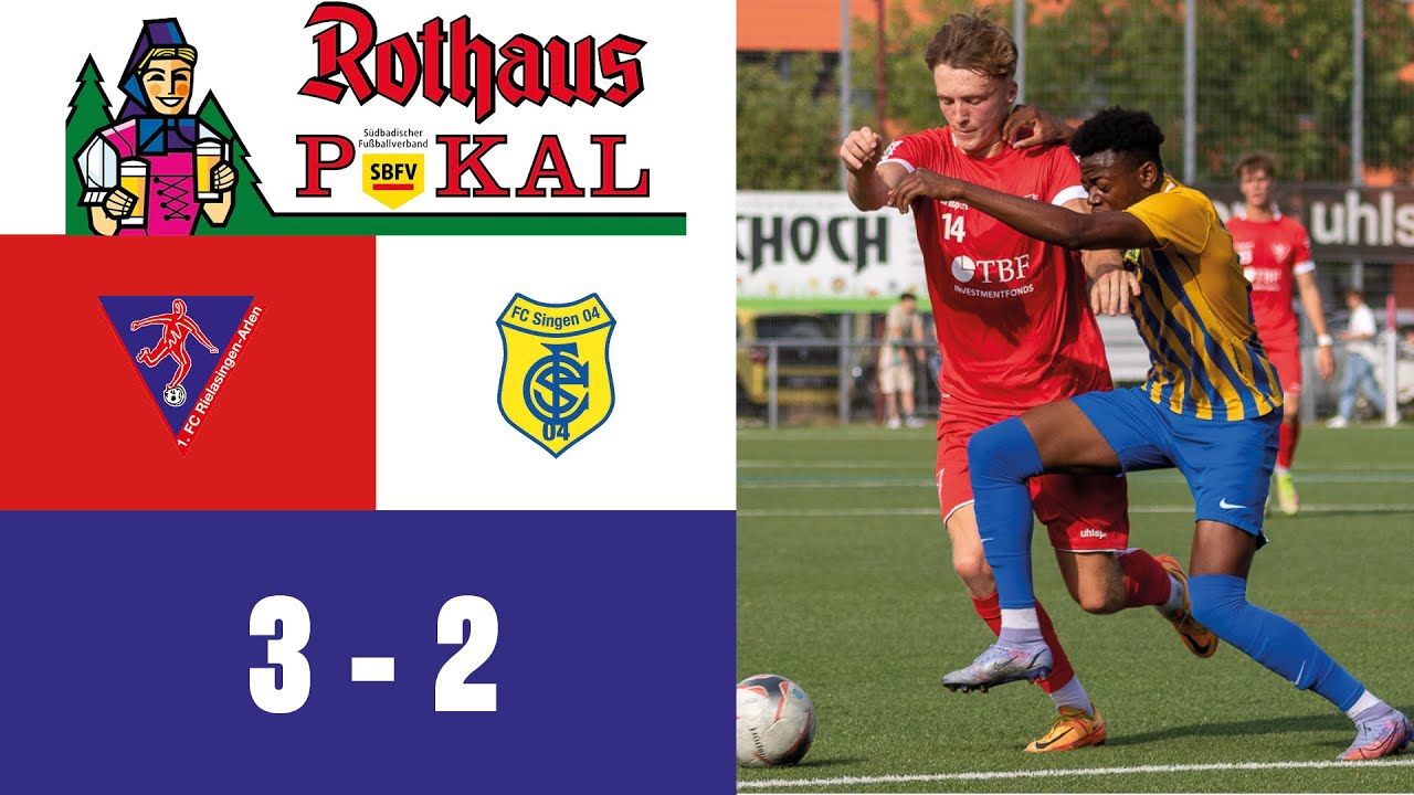 Fu&szlig;ballkrimi im Derby | 1.FC Rielasingen Arlen - FC Singen 04 3:2 📺