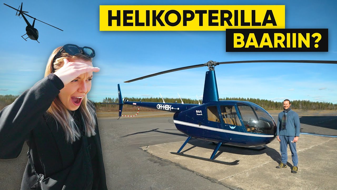 YLLÄTIN IDAN HELIKOPTERILLA! #treffit